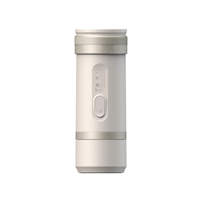آسیاب قهوه شارژی فاینو (سفید ماسه سنگی) - Fino Portable Electric Coffee Grinder (Sandstone White)