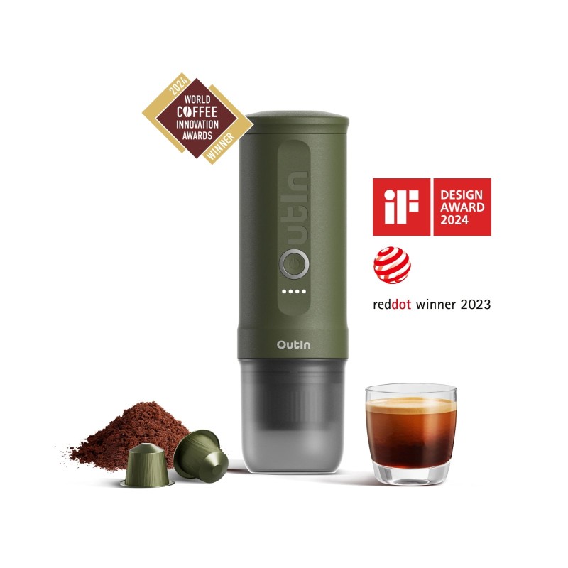 اسپرسو ساز همراه نانو (سبز جنگلی) - Nano Portable Espresso Machine (Forest Green) اسپرسو ساز همراه نانو (سبز جنگلی) - Nano Portable Espresso Machine (Forest Green)