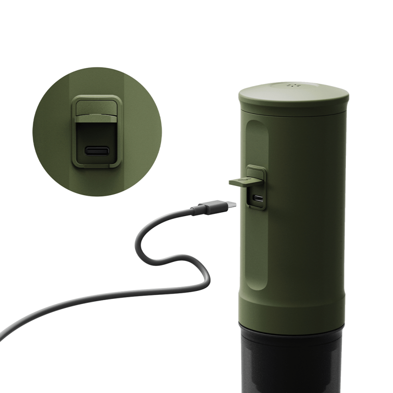 اسپرسو ساز همراه نانو (سبز جنگلی) - Nano Portable Espresso Machine (Forest Green) اسپرسو ساز همراه نانو (سبز جنگلی) - Nano Portable Espresso Machine (Forest Green)