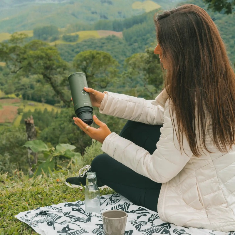اسپرسو ساز همراه نانو (سبز جنگلی) - Nano Portable Espresso Machine (Forest Green) اسپرسو ساز همراه نانو (سبز جنگلی) - Nano Portable Espresso Machine (Forest Green)