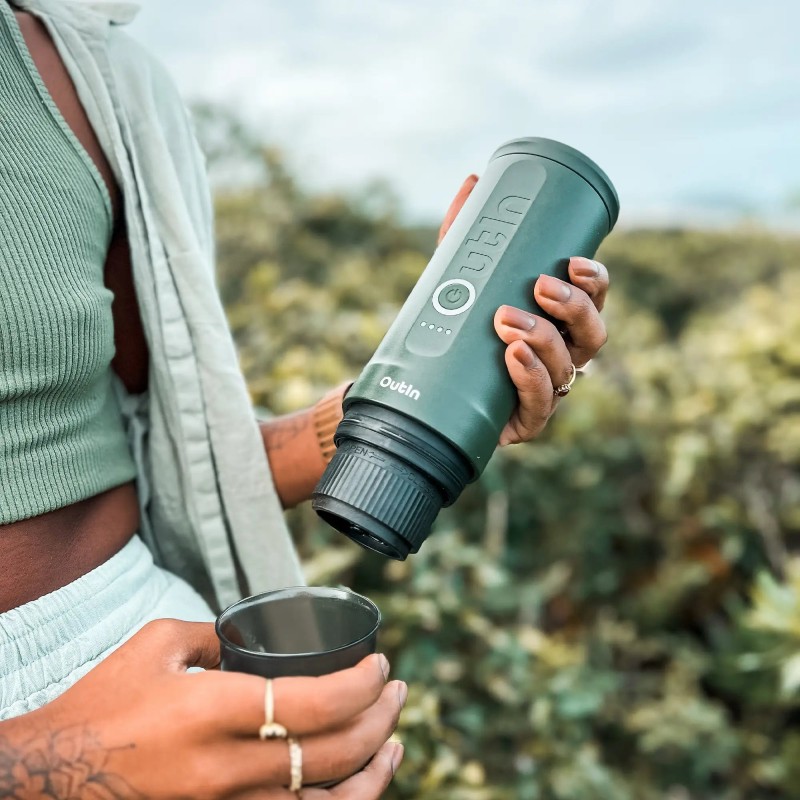 اسپرسو ساز همراه نانو (سبز جنگلی) - Nano Portable Espresso Machine (Forest Green) اسپرسو ساز همراه نانو (سبز جنگلی) - Nano Portable Espresso Machine (Forest Green)