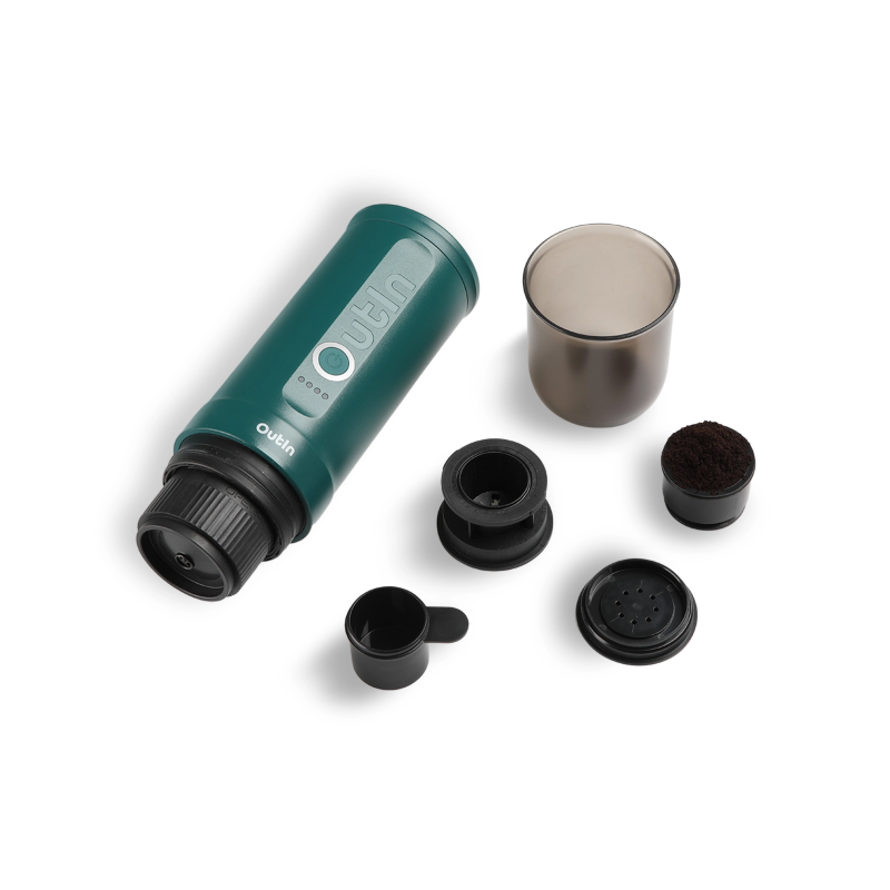 اسپرسو ساز همراه نانو (سبزآبی) - Nano Portable Espresso Machine (OutIn Teal) اسپرسو ساز همراه نانو (سبزآبی) - Nano Portable Espresso Machine (OutIn Teal)