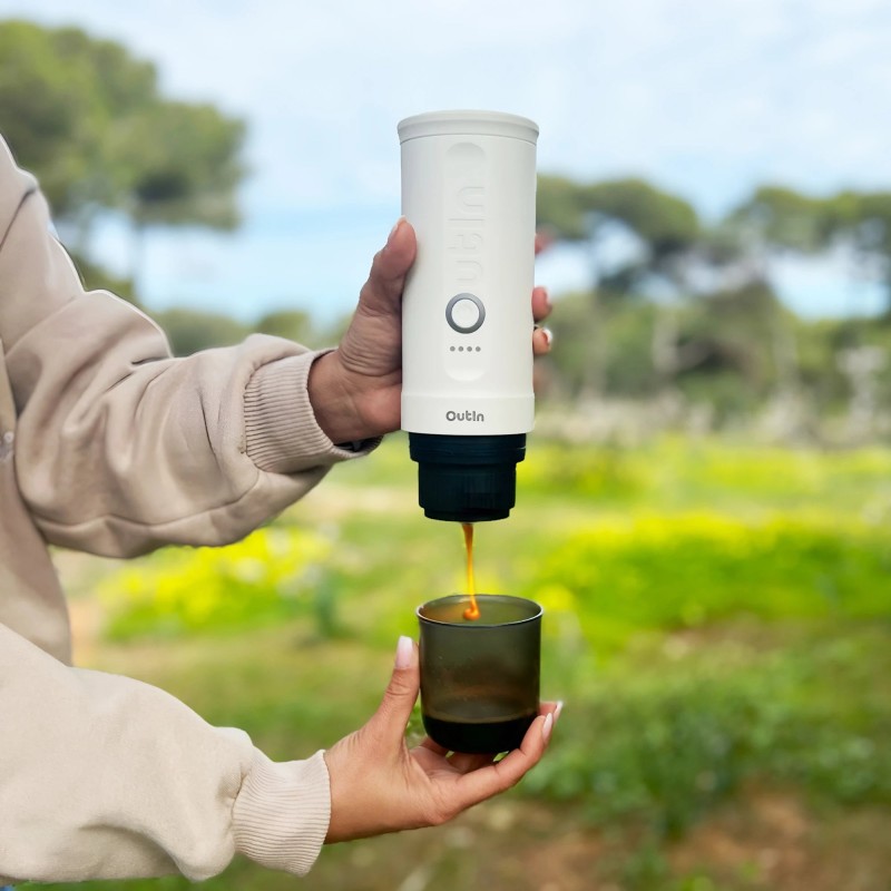 اسپرسو ساز همراه نانو (سفید صدفی) - Nano Portable Espresso Machine (Pearl White) اسپرسو ساز همراه نانو (سفید صدفی) - Nano Portable Espresso Machine (Pearl White)