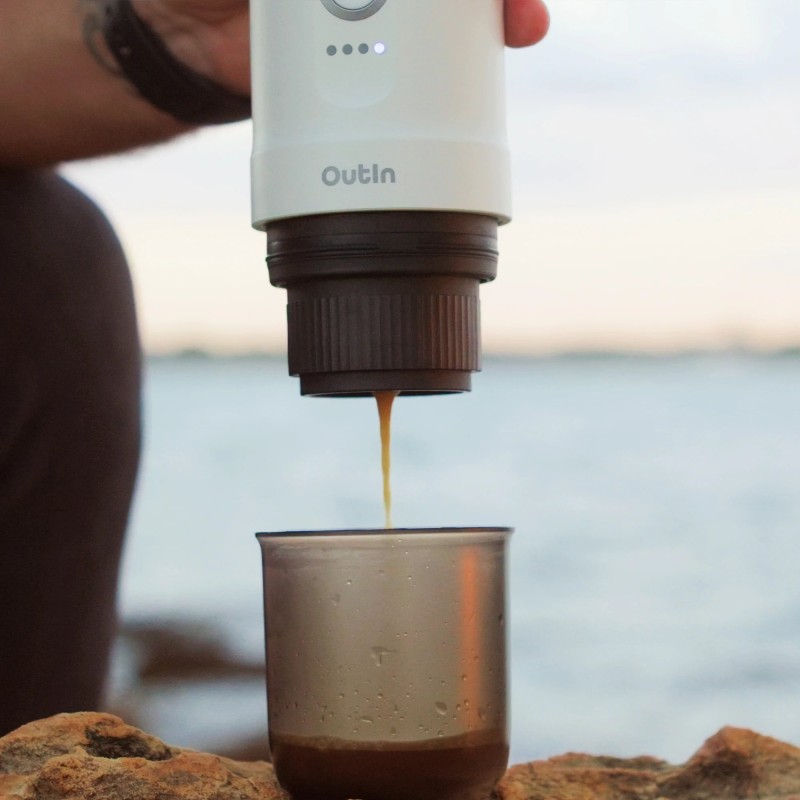 اسپرسو ساز همراه نانو (سفید صدفی) - Nano Portable Espresso Machine (Pearl White) اسپرسو ساز همراه نانو (سفید صدفی) - Nano Portable Espresso Machine (Pearl White)