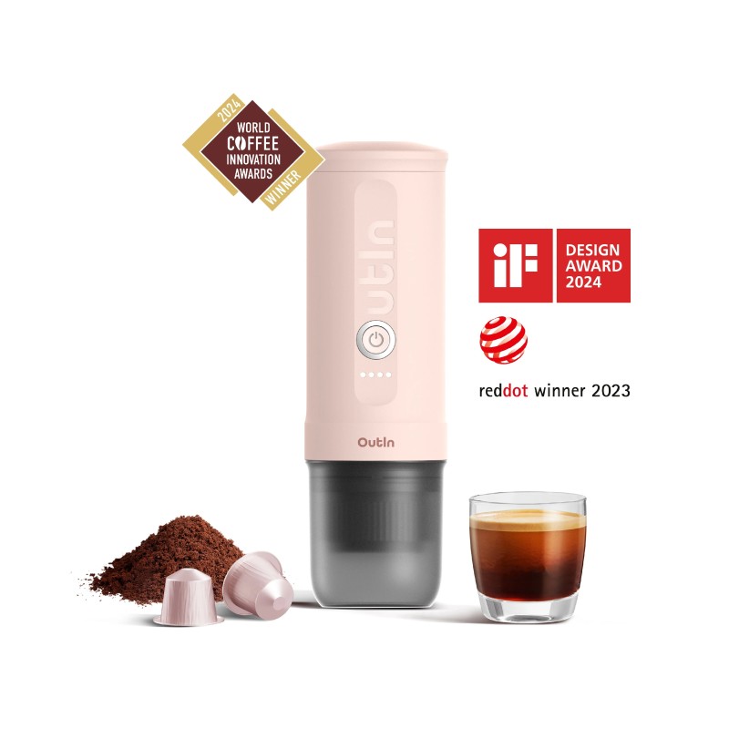 اسپرسو ساز همراه نانو (کوارتز صورتی) BCRF X - Nano Portable Espresso Machine (Rose Quartz) X BCRF اسپرسو ساز همراه نانو (کوارتز صورتی) BCRF X - Nano Portable Espresso Machine (Rose Quartz) X BCRF