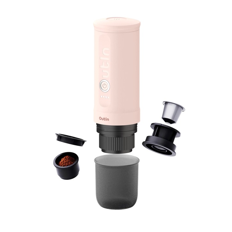 اسپرسو ساز همراه نانو (کوارتز صورتی) BCRF X - Nano Portable Espresso Machine (Rose Quartz) X BCRF اسپرسو ساز همراه نانو (کوارتز صورتی) BCRF X - Nano Portable Espresso Machine (Rose Quartz) X BCRF