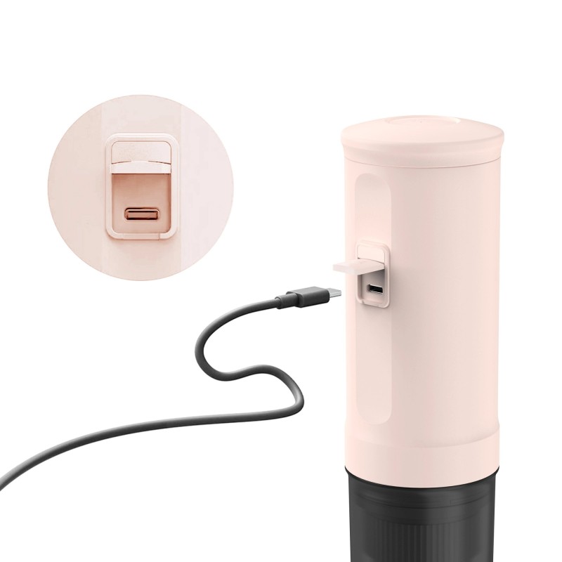 اسپرسو ساز همراه نانو (کوارتز صورتی) BCRF X - Nano Portable Espresso Machine (Rose Quartz) X BCRF اسپرسو ساز همراه نانو (کوارتز صورتی) BCRF X - Nano Portable Espresso Machine (Rose Quartz) X BCRF