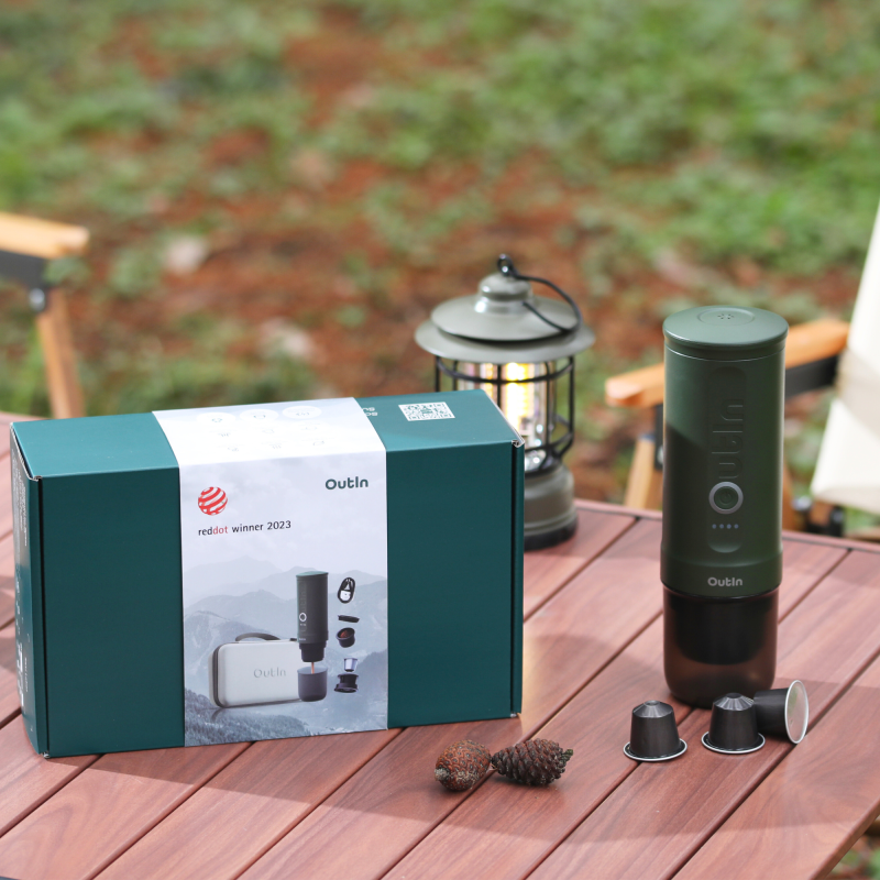 ست اسپرسو ساز همراه نانو (سبز جنگلی) - Nano Portable Espresso Machine Set (Forest Green) ست اسپرسو ساز همراه نانو (سبز جنگلی) - Nano Portable Espresso Machine Set (Forest Green)