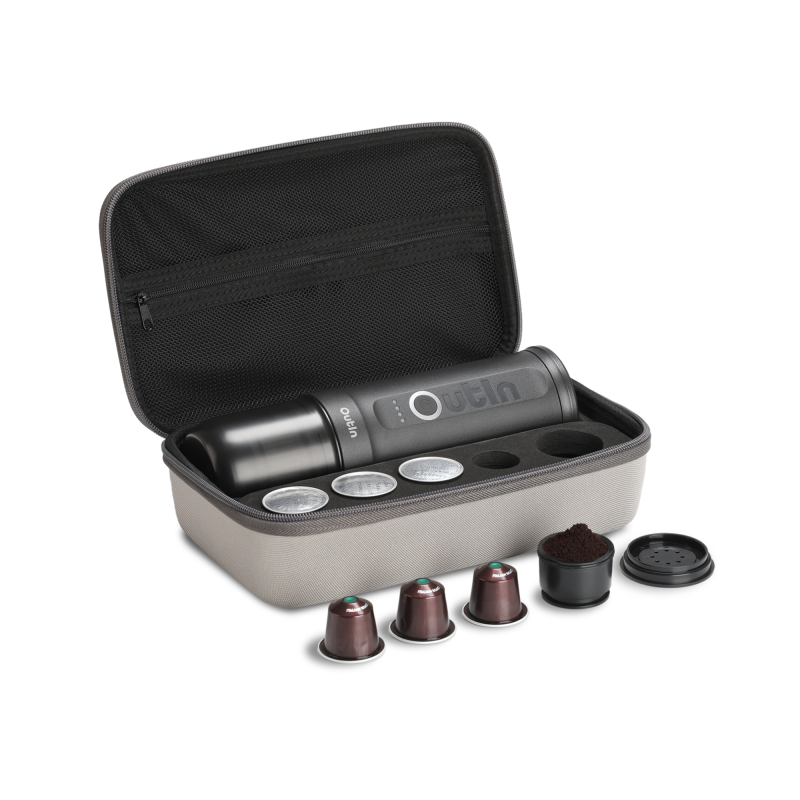 ست اسپرسو ساز همراه نانو (خاکستری فضایی) - Nano Portable Espresso Machine Set (Space Grey) ست اسپرسو ساز همراه نانو (خاکستری فضایی) - Nano Portable Espresso Machine Set (Space Grey)