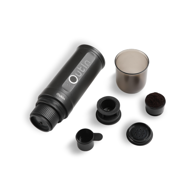 ست اسپرسو ساز همراه نانو (خاکستری فضایی) - Nano Portable Espresso Machine Set (Space Grey) ست اسپرسو ساز همراه نانو (خاکستری فضایی) - Nano Portable Espresso Machine Set (Space Grey)