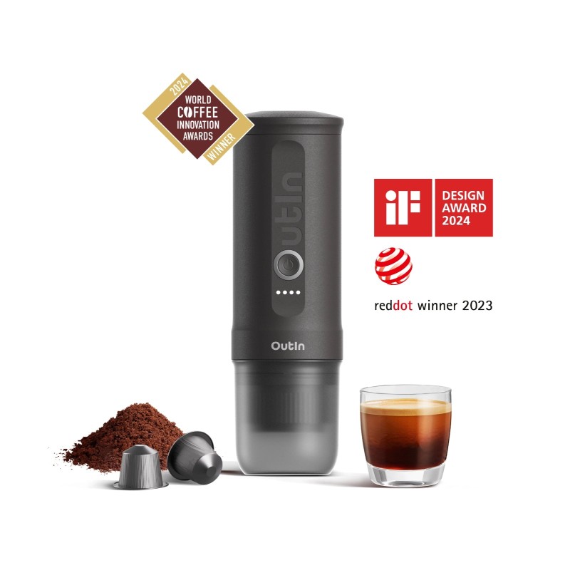 اسپرسو ساز همراه نانو (خاکستری فضایی) - Nano Portable Espresso Machine (Space Grey) اسپرسو ساز همراه نانو (خاکستری فضایی) - Nano Portable Espresso Machine (Space Grey)