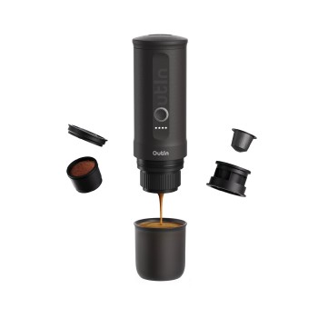 اسپرسو ساز همراه نانو (خاکستری فضایی) - Nano Portable Espresso Machine (Space Grey)